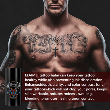 AFTERCARE TATTOO BUTTER Enhances Colors OLD & NEW TATTOO Heals and Protects Balm