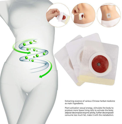 ELAIMEI 30pcs Weight Loss Aid Slimming Patches Magnetic Slim Patch