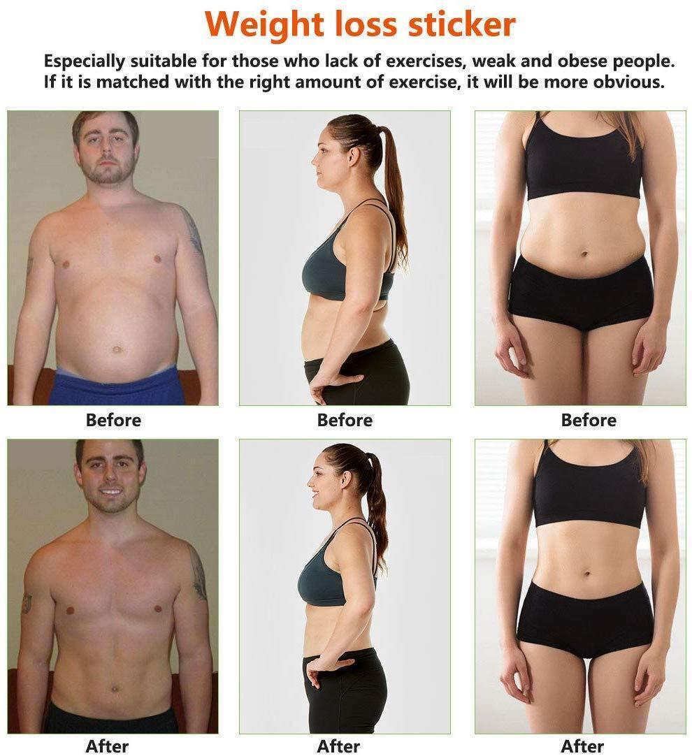 ELAIMEI 30pcs Weight Loss Aid Slimming Patches Magnetic Slim Patch
