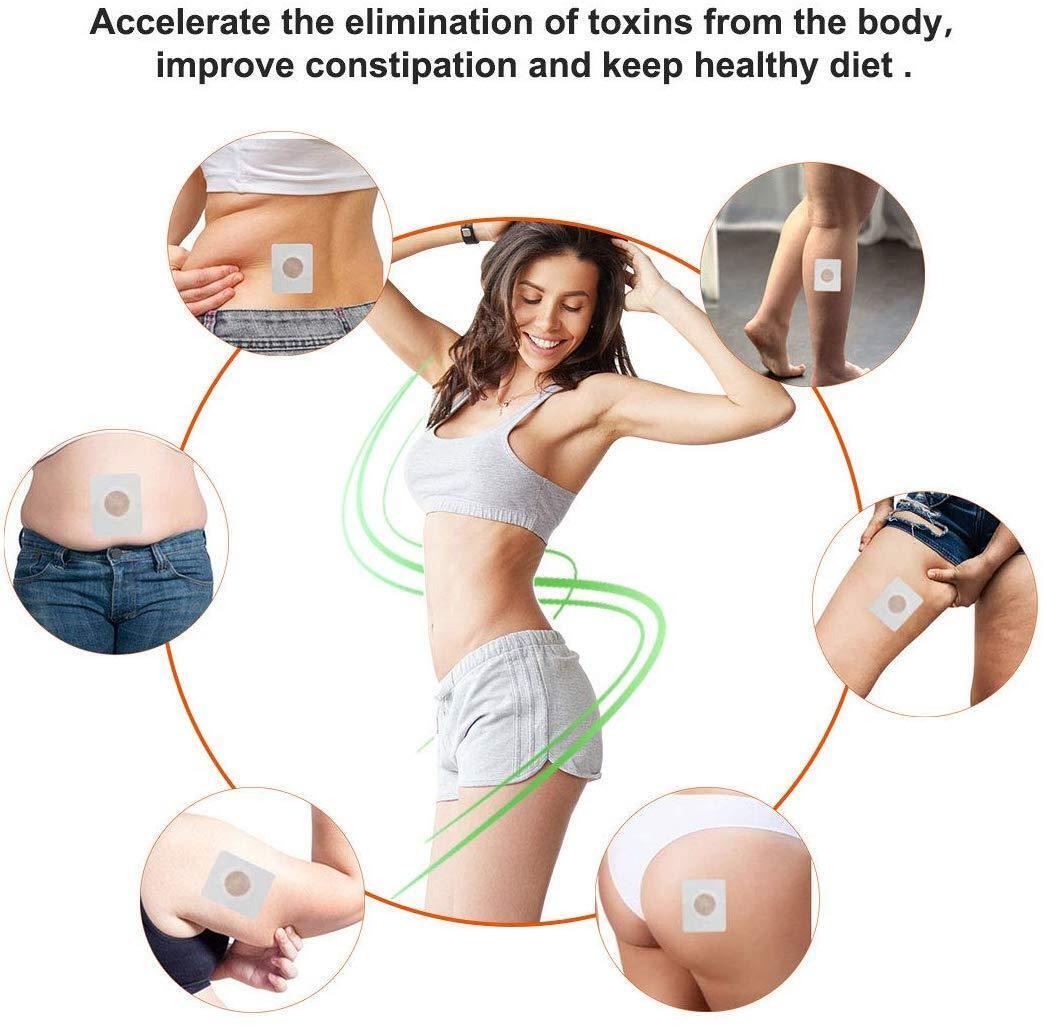 ELAIMEI 30pcs Weight Loss Aid Slimming Patches Magnetic Slim Patch