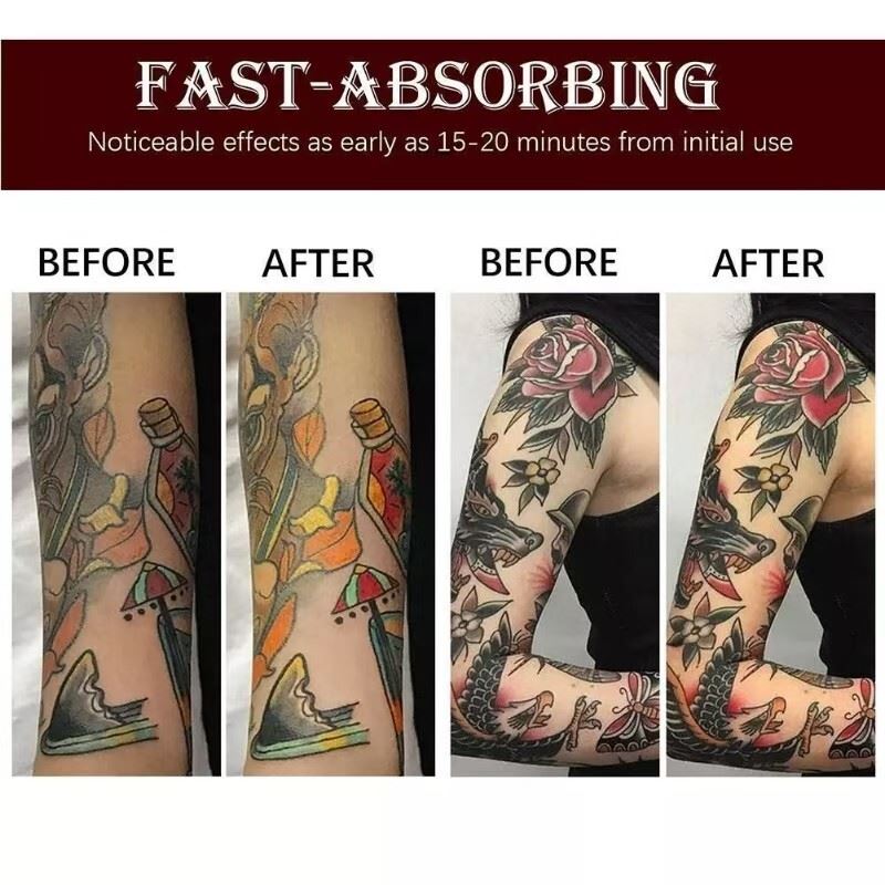 Tattoo Balm Aftercare Butter Cream, Color Enhance Moisturizer for Old and New Tattoos, No-Petroleum Formula, Daily Tattoo Maintenance