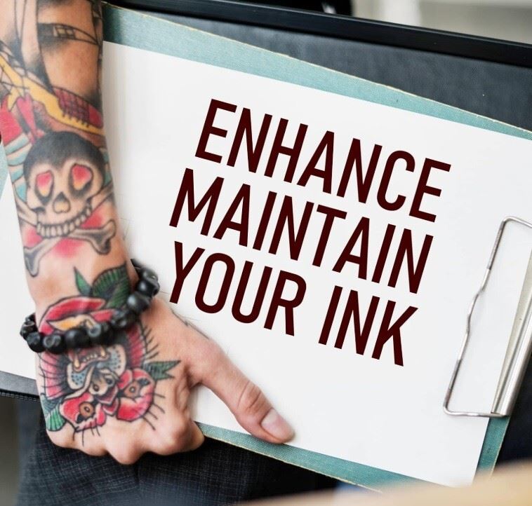 Tattoo Balm Aftercare Butter Cream, Color Enhance Moisturizer for Old and New Tattoos, No-Petroleum Formula, Daily Tattoo Maintenance