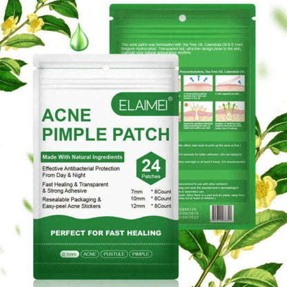 ELAIMEI Acne Pimple Removal Patch Remover Facial Care Spot Blemish Skin Tool Sticker 24