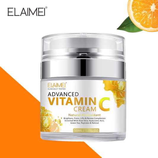 Elaimei Anti-Aging Face Vitamin C Cream Facial Hyaluronic Acid Pure Retinol Skin Care Wrinkle Moisturizer