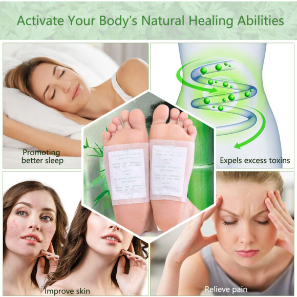 ELAIMEI Natural Detox Food Pad,  Naturally Absorbs Toxins and Impurities