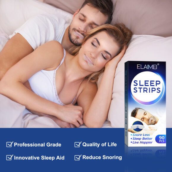 Elaimei Anti Snoring Sleep Strips Gentle Mouth Tape for Nose