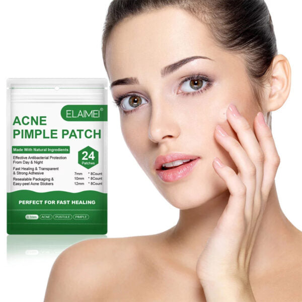 ELAIMEI Acne Pimple Removal Patch Remover Facial Care Spot Blemish Skin Tool Sticker 24