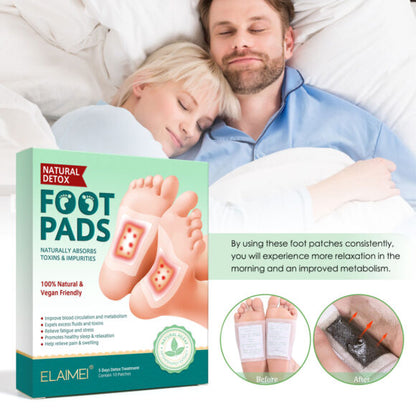 ELAIMEI Natural Detox Food Pad,  Naturally Absorbs Toxins and Impurities