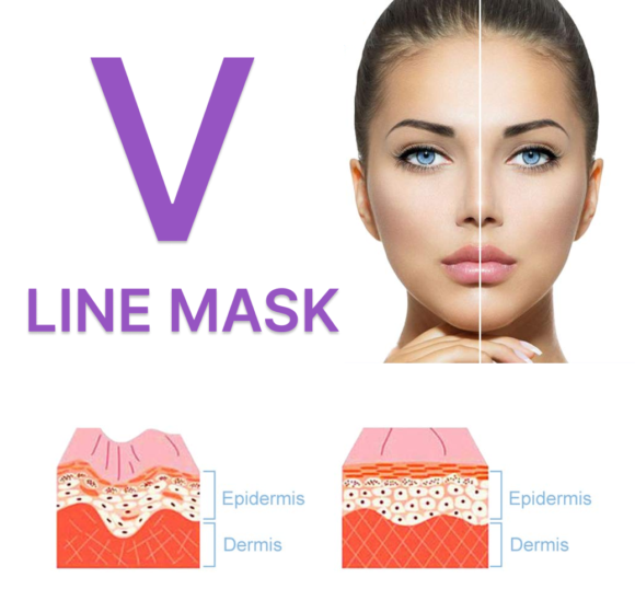 Elaimei V Line Shaping Face Masks Lifting Anti-Aging Double Chin Reducer Neck Strap Slimming Firming