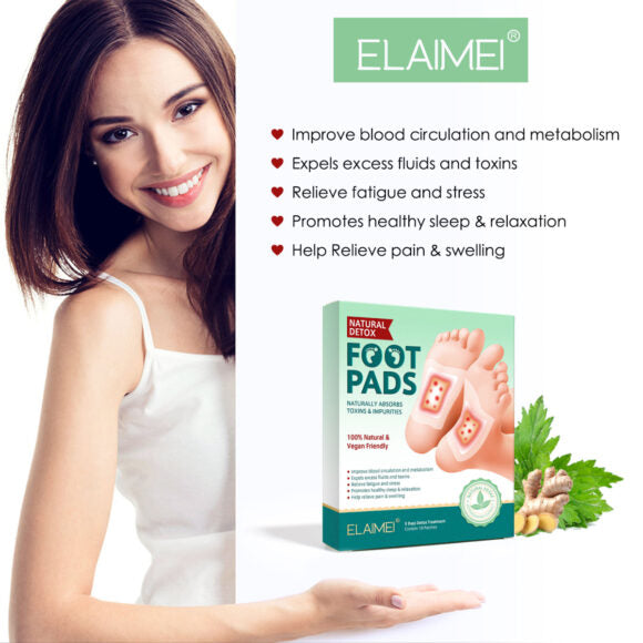 ELAIMEI Natural Detox Food Pad,  Naturally Absorbs Toxins and Impurities